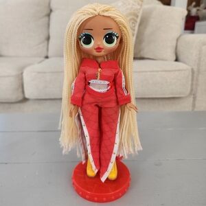 L.O.L. Surprise! Blonde Hair Doll with Red Outfit and Yellow Boots